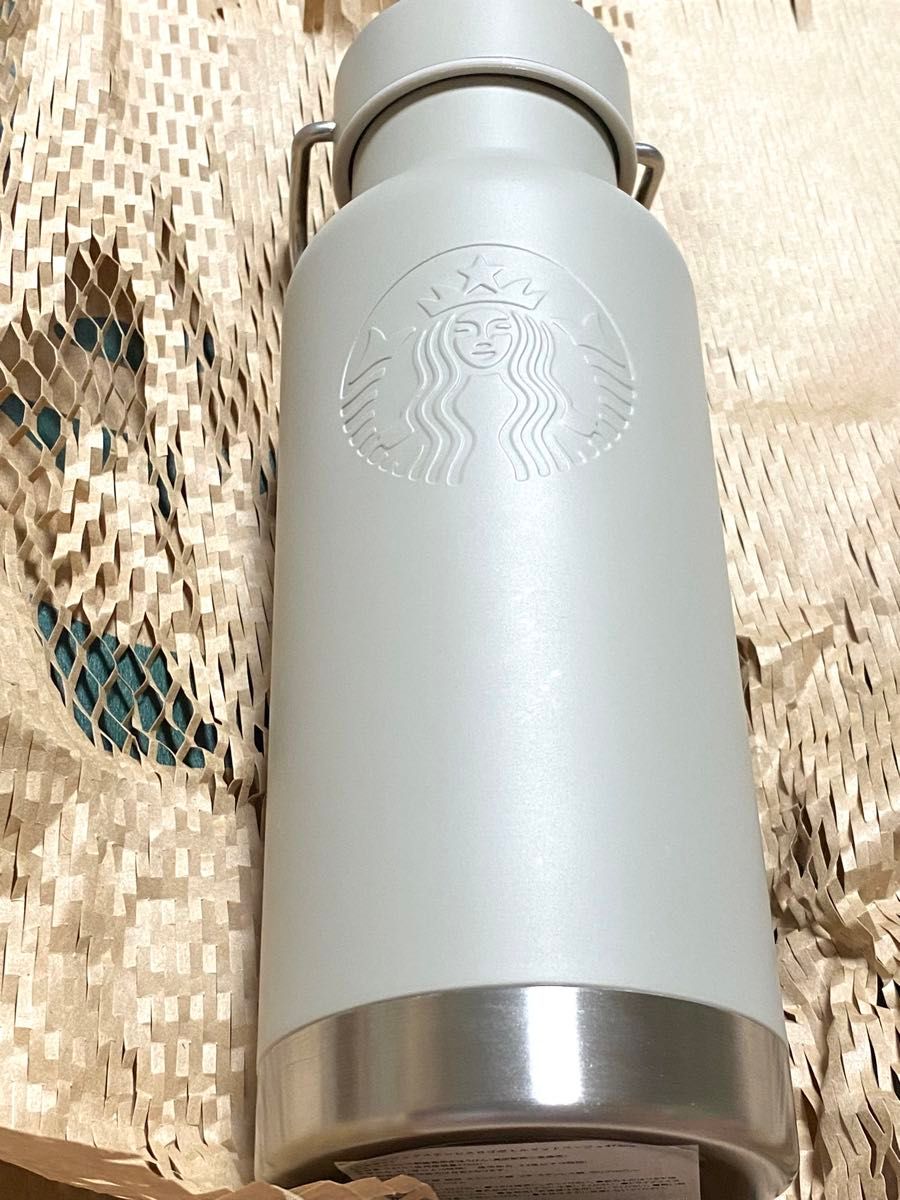 未使用品 スターバックス ハンドルリッドステンレスロゴボトル 未使用品 スターバックス ハンドルリッドステンレスロゴボトル