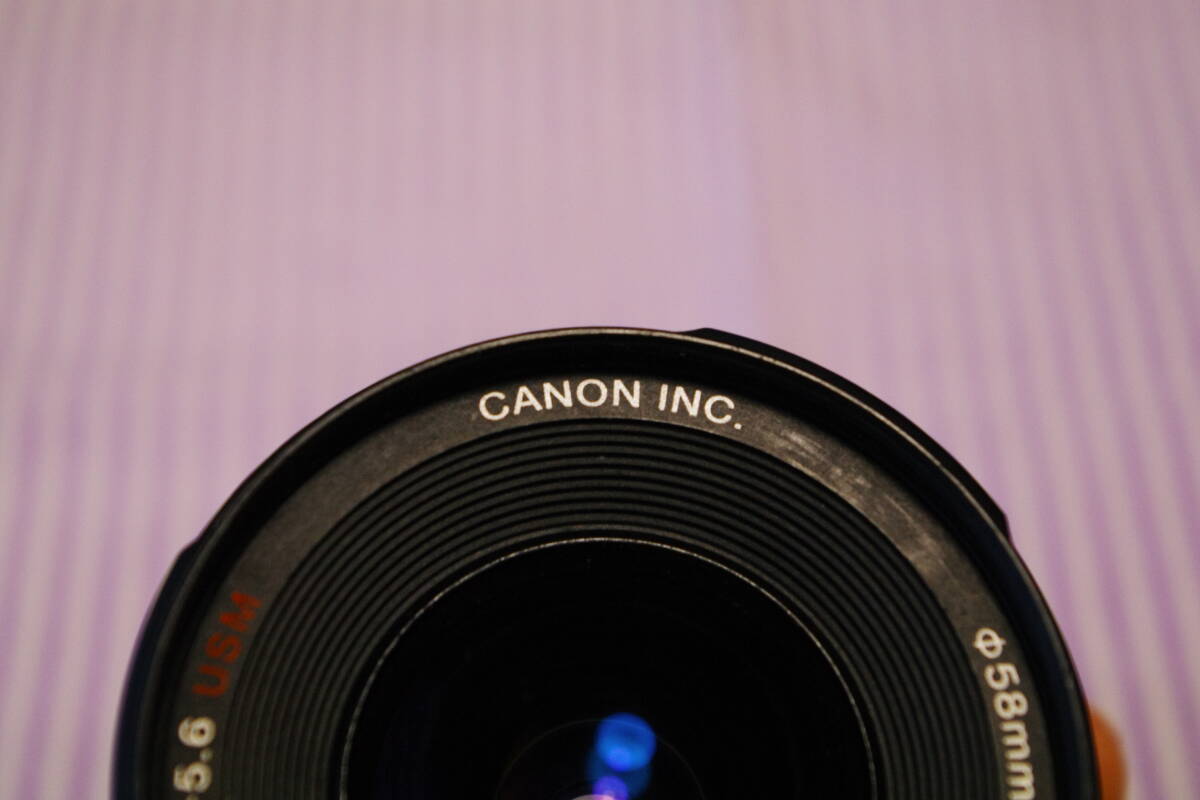  Canon キャノン ULTRASONIC CANON LENS EF 22-55mm 1:4-5.6 USM キヤノン レンズ カメラ ■r5の画像3