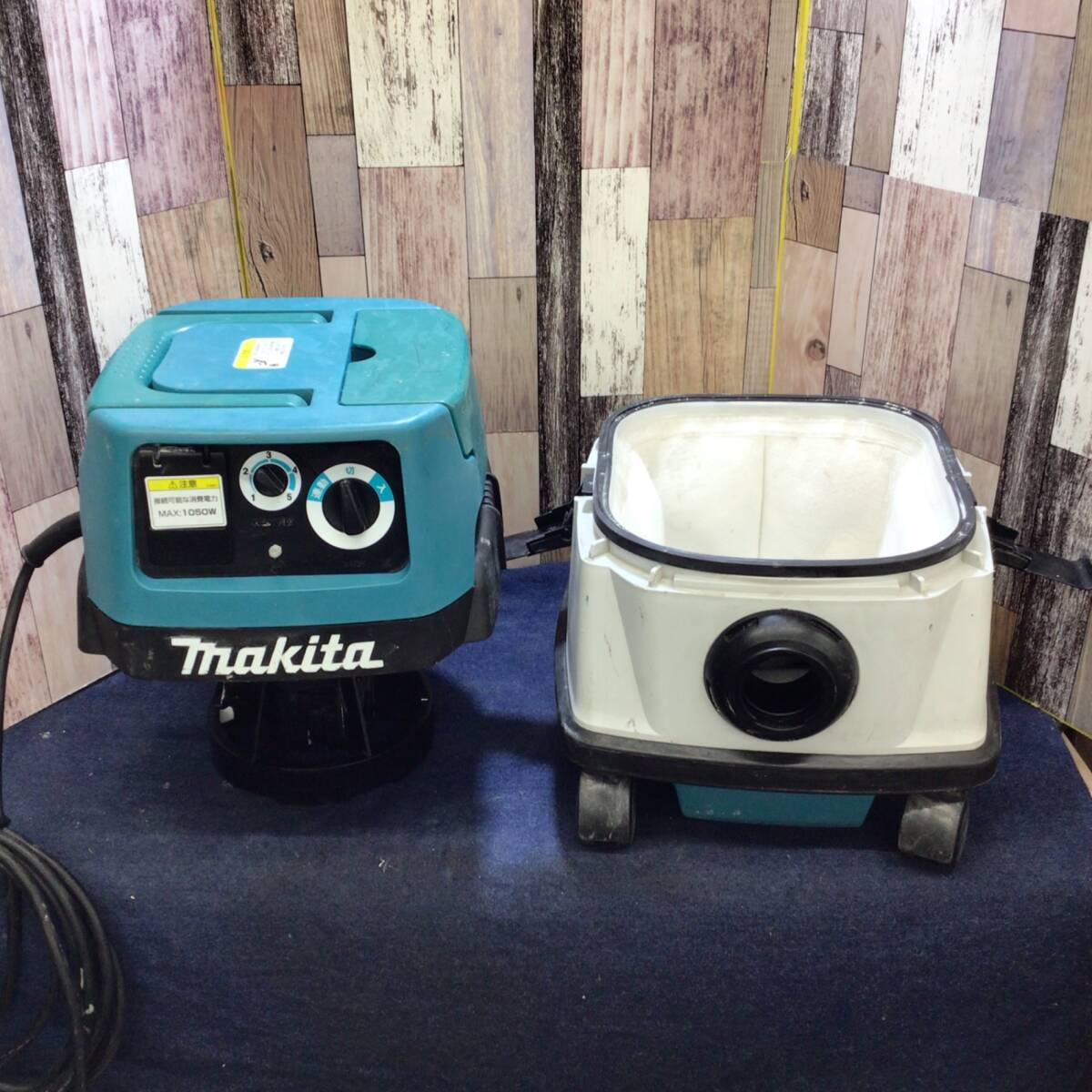 【中古品】★マキタ(makita) 集じん機 乾湿両用 483(P)≪送料無料≫_画像6