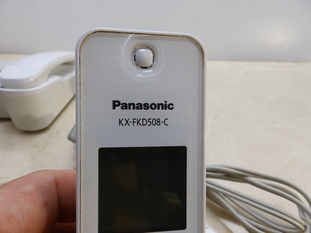 Panasonic/ Panasonic cordless telephone machine parent machine cordless handset 2 [VE-GD240DLE3] used!