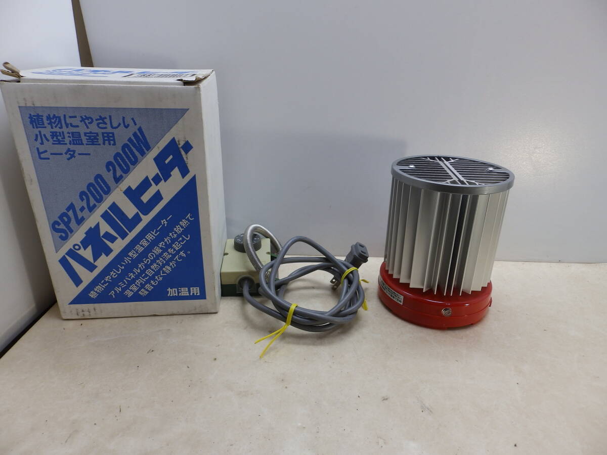  Showa era . machine industry panel heater 200W(E Thermo attaching ) SPE-200 box owner manual equipped almost unused! perhaps unused however, opening doing.