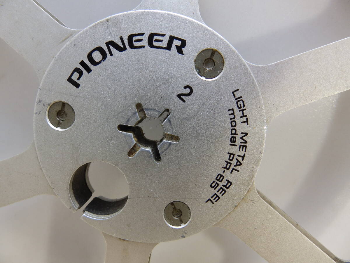 PIONEER LIGHT METAL REEL PR-85 メタルリール 中古！ 保証なし送料360円可能！の画像2