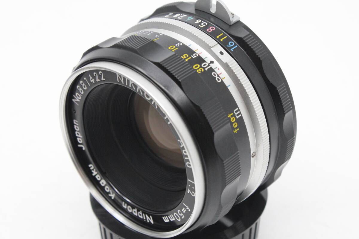 [ free shipping 1 jpy | super-beauty goods ] Nikon Nikon Nippon Kogaku NIKKOR-H Auto 50mm F2 HOOD PROTECTOR MT4312