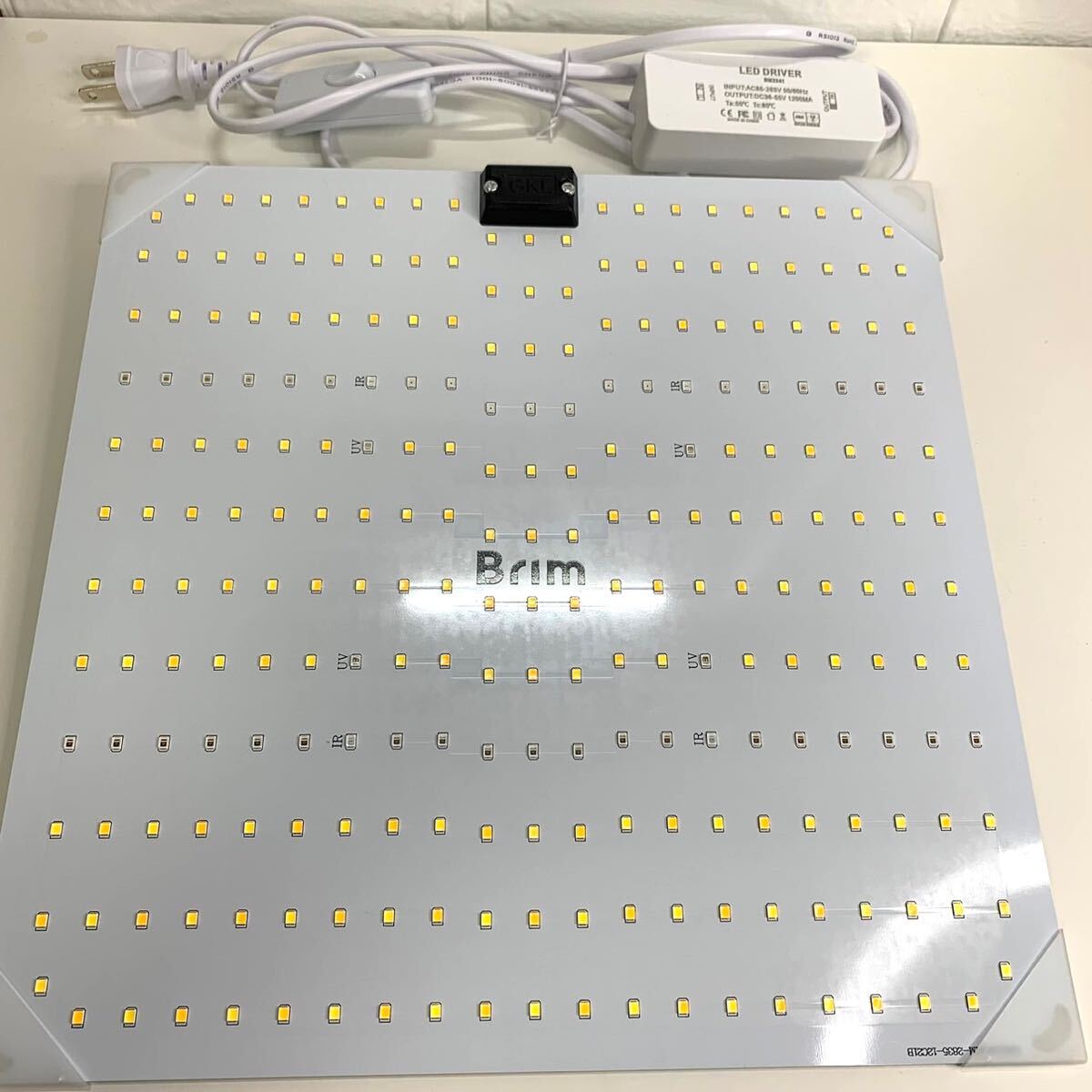 [ бесплатная доставка ]BRIM( желтохвост m) PANEL растения выращивание свет LED panel внутренний бренд полный spec ktoruIR/UV установка PL-A 3700K (1, 45W температура белый цвет )(A139)