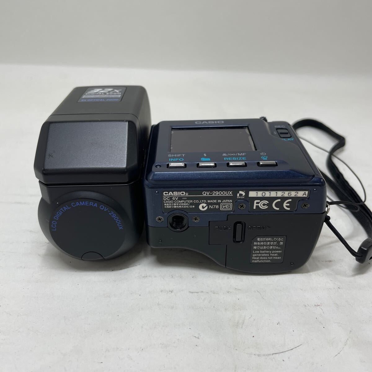 ジャンク/返品不可　カメラ　Casio QV-2900UX #i53255 j3_画像7