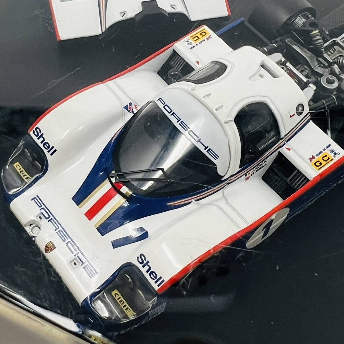 hpi racing 1/43 ポルシェ ルマン 956 LH ♯1 1982 優勝車 ミニカー / Porsche Le Mans_画像4