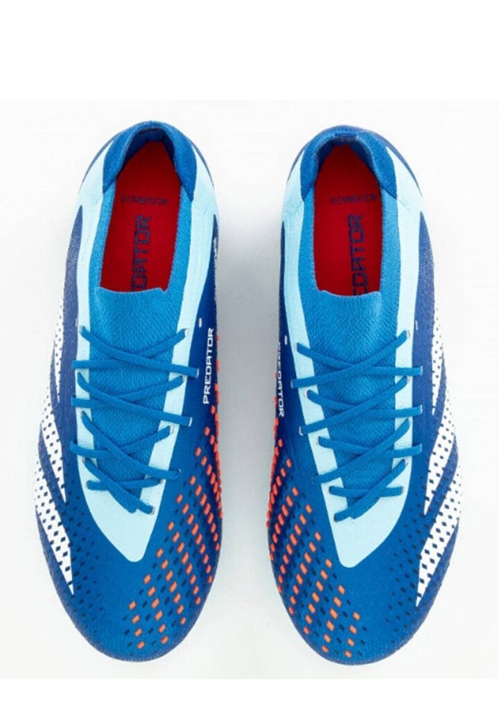 adidas PREDATOR ACCURACY.1 L FG サッカースパイク GZ0031(ブライトロイヤル/フットウェアホワイト/ブリスブ２７．０CMの画像4