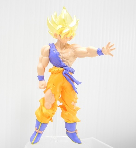 バンダイ HGドラゴンボール～侵略のフリーザ! ドラゴンボール争奪編「超サイヤ人悟空(リニューアルカラー)」※開封品、カード無し_画像6