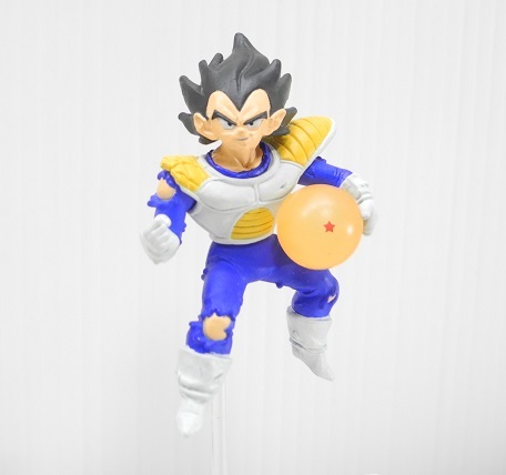 バンダイ HGドラゴンボール～侵略のフリーザ! ドラゴンボール争奪編「ベジータ」※開封品、台座難あり、カード無し_画像4