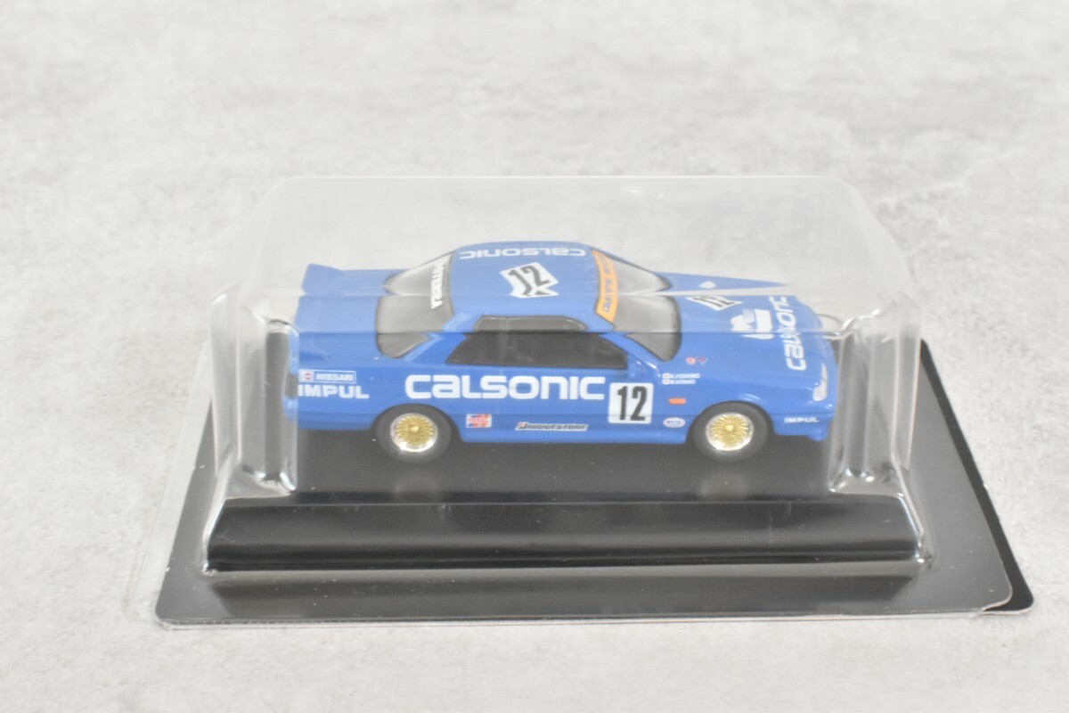  Kyosho 1/64 CALSONIC MiniCar Collection SKYLINE GTS-R (R31) 1989 (No.29)