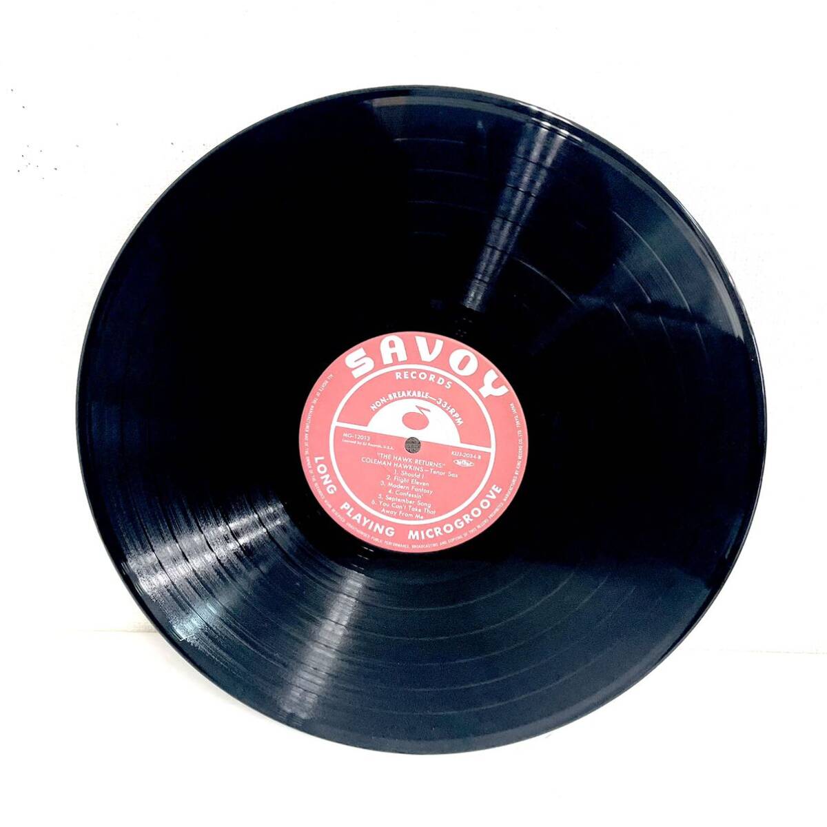 F05079 レコード 完全限定盤 ザ・ホーク・リターンズ コールマン・ホーキンズ 日本語解説付 キングレコード株式会社 KIJJ-2034_画像4
