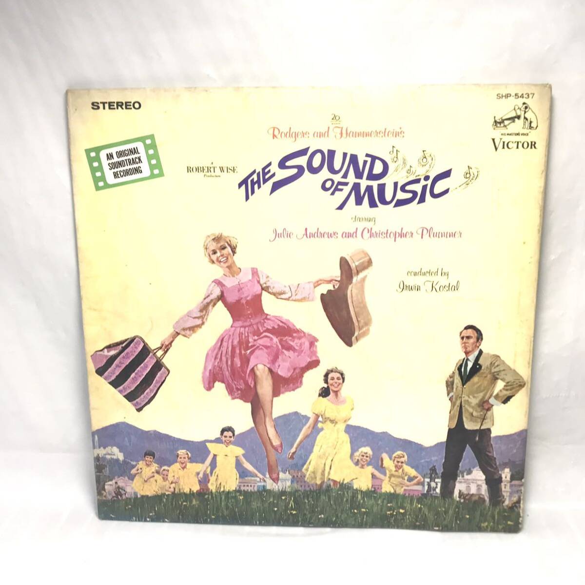 F05083 レコード THE SOUND of MUSiC サウンド オブ ミュージック VICTOR 主演:ジュリー・アンドリュース ロバート・ワイズ作品_画像2