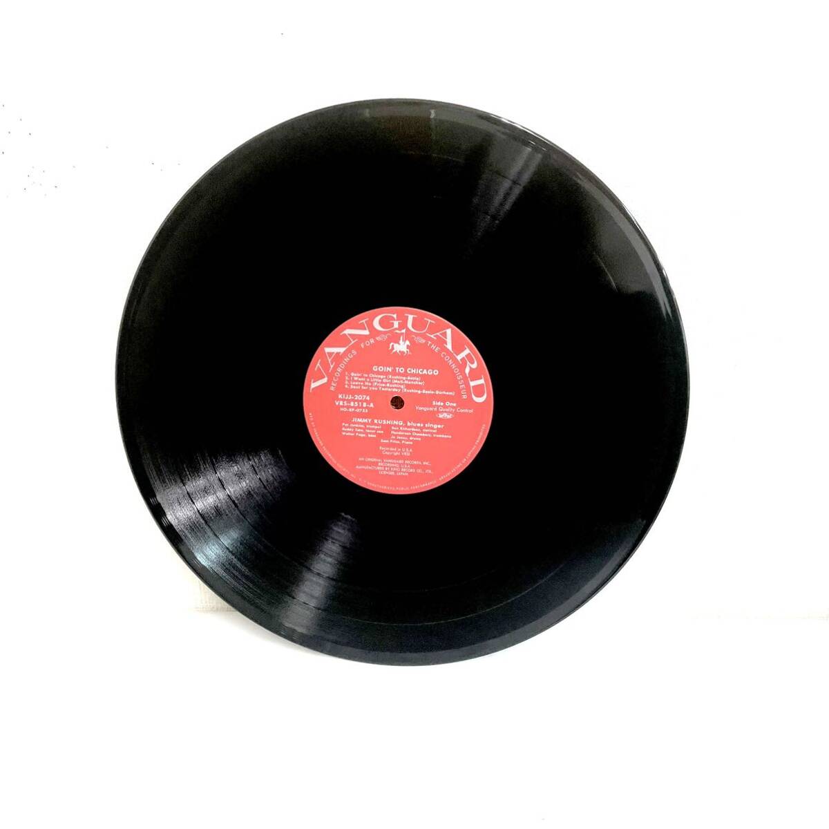 F05164 レコード 完全限定盤 ゴーイン・トゥ・シカゴ ジミー・ラッシング 日本語解説付 キングレコード株式会社 KIJJ-2074 最後のジャズLP_画像3