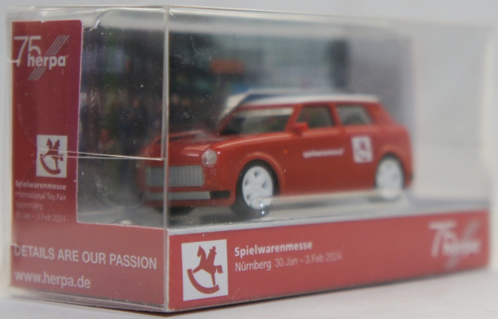 Herpa 1:87 Trabant NT *Spielwarenmesse Nrnberg 2024~, 954990