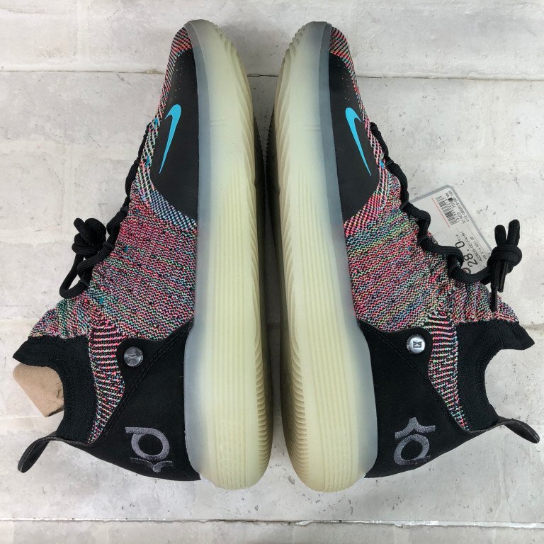 NIKE ナイキ タグ付/箱有 ZOOM KD 11 EP ズーム ケビンデュラント AO2605-001 スニーカー SIZE:28cm ブラック MH632024051403_画像3