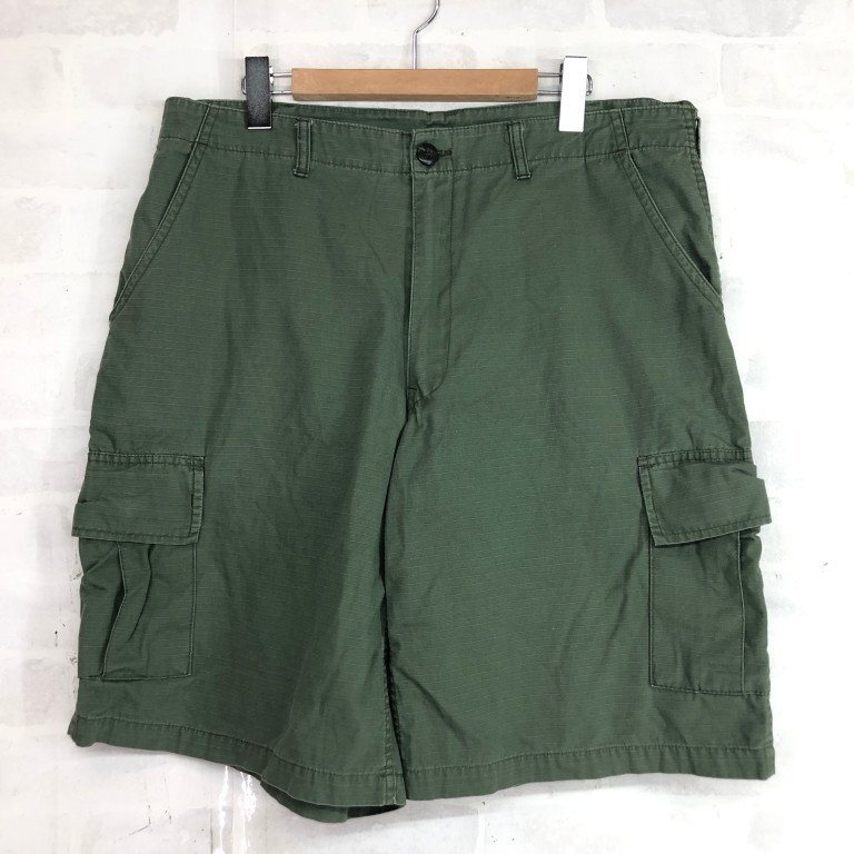 60s URBAN SURPLUS アーバンサープラス DSA 100-68-C-2427 ミリタリー カーゴショーツ ハーフパンツ SIZE:L グリーン MU632024051408