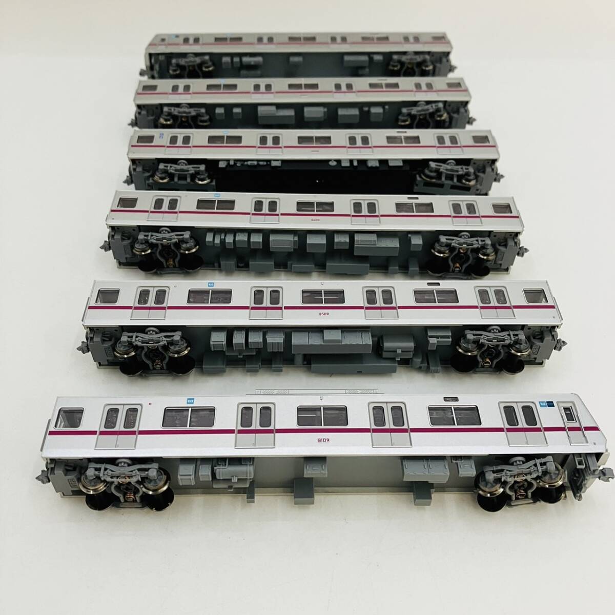 【本体良好】マイクロエース A-3581 東京メトロ 8000系 更新車・改良品 基本 6両 セット Nゲージ 鉄道模型 / N-GAUGE MICRO ACE の画像8
