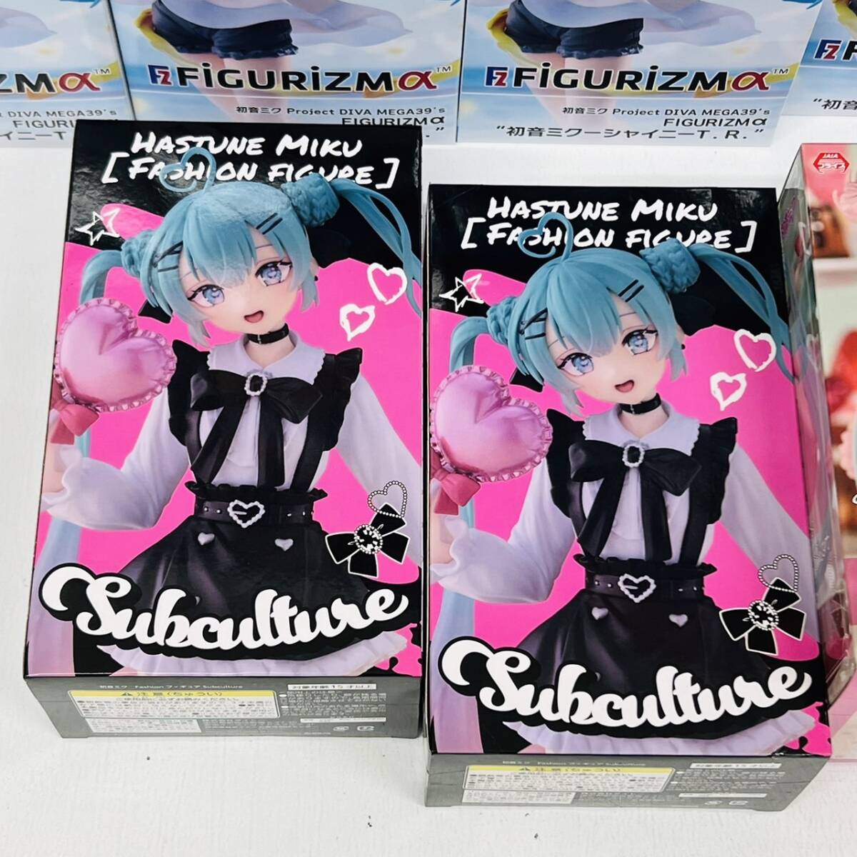 [ unopened ] Hatsune Miku prize figure summarize 33 body set / BiCute Luminasta SPM Exceed deep sea young lady la Skull Hatsune Miku VOCALOID