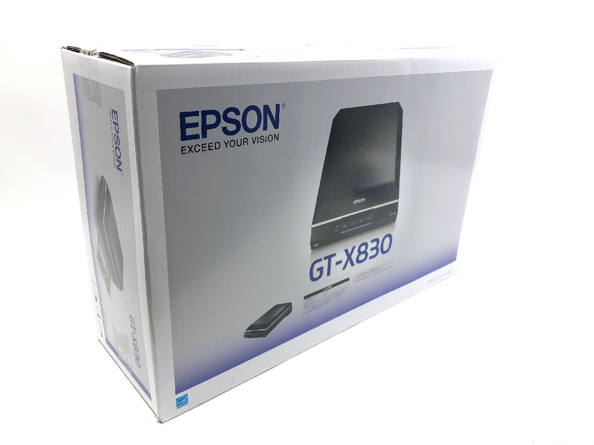 未使用品 EPSON エプソン カラリオ GT-X830 フラットベッドスキャナー A4 6400dpi Y04162Sの画像3