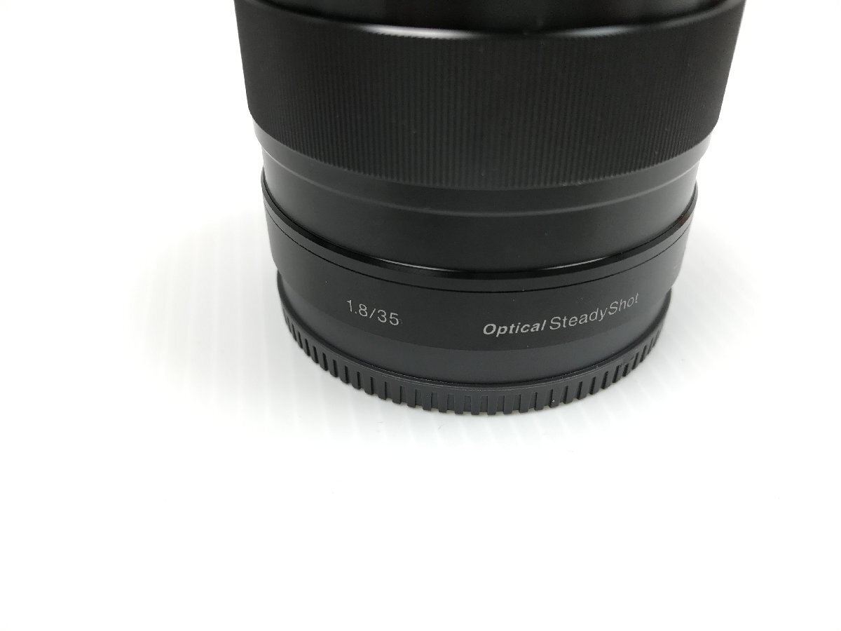 美品 SONY ソニー E35mm F1.8 OSS SEL35F18 大口径単焦点レンズ 一眼カメラ用交換レンズ α Eマウント系 単焦点 AFフォーカス Y05006Sの画像8