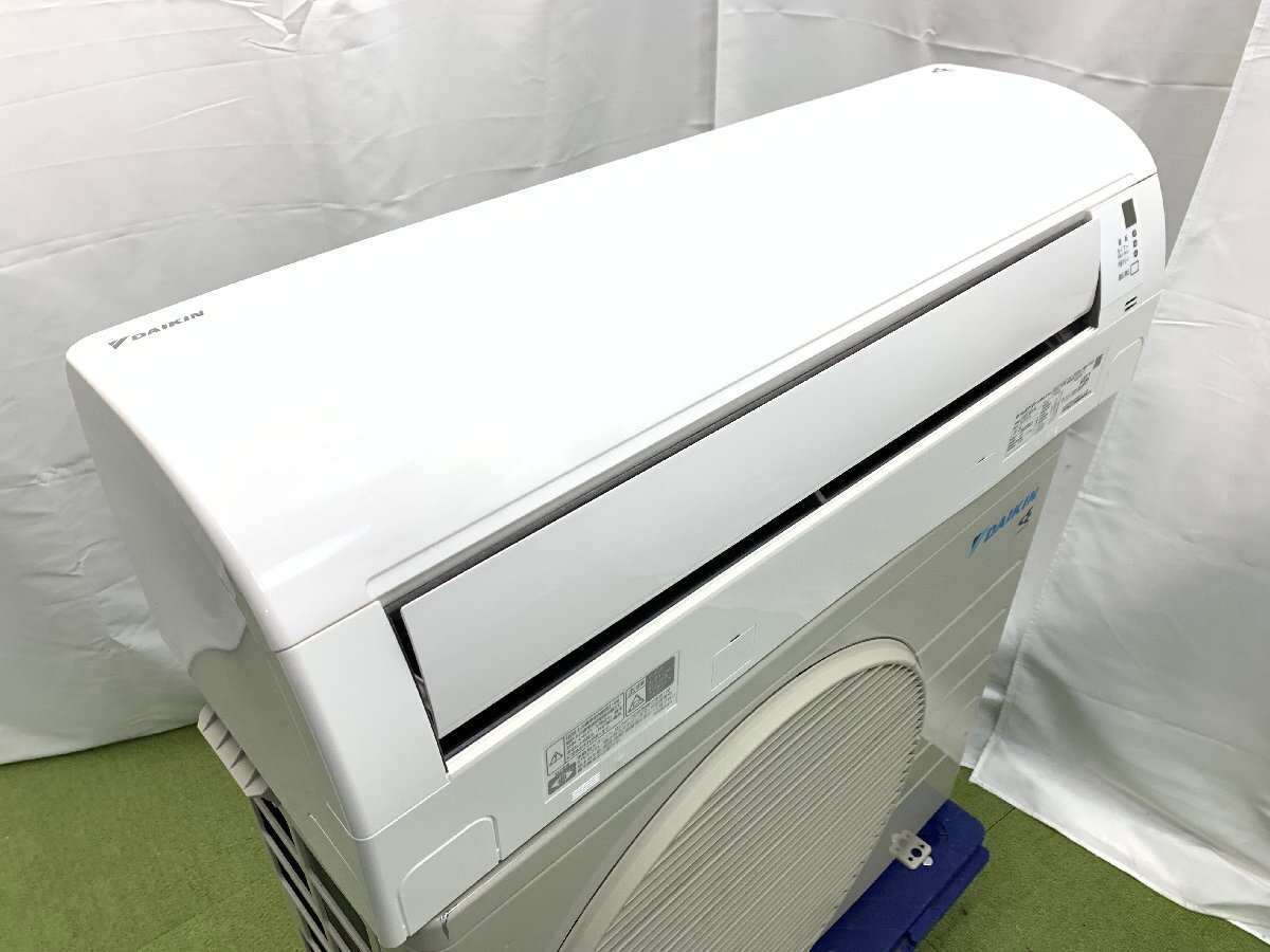 美品★ダイキン DAIKIN エアコン おもに6畳用 6畳～9畳 2.2kW ストリーマ 水内部クリーン S22ZTES-W(F22ZTES-W + R22ZES) 2022年製 d05026Nの画像5