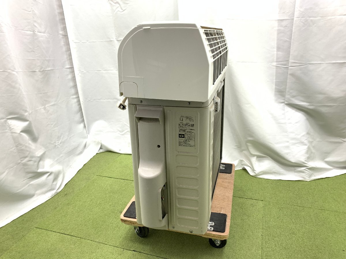 美品♪HITACHI 日立 白くまくん エアコン おもに6畳用 6畳～9畳 2.2kW 凍結洗浄 ecoこれっきり自動 クーラー RAS-KD22L 2021年製 d05023Nの画像2