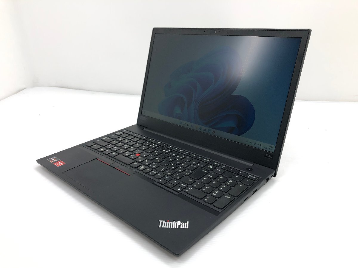 Lenovo レノボ ThinkPad E595 15.6型 FHD Win11Home Ryzen 3 3200U with Radeon Vega Mobile Gfx 4GB SSD128GB HDD500GB TP00095E 04025Nの画像1