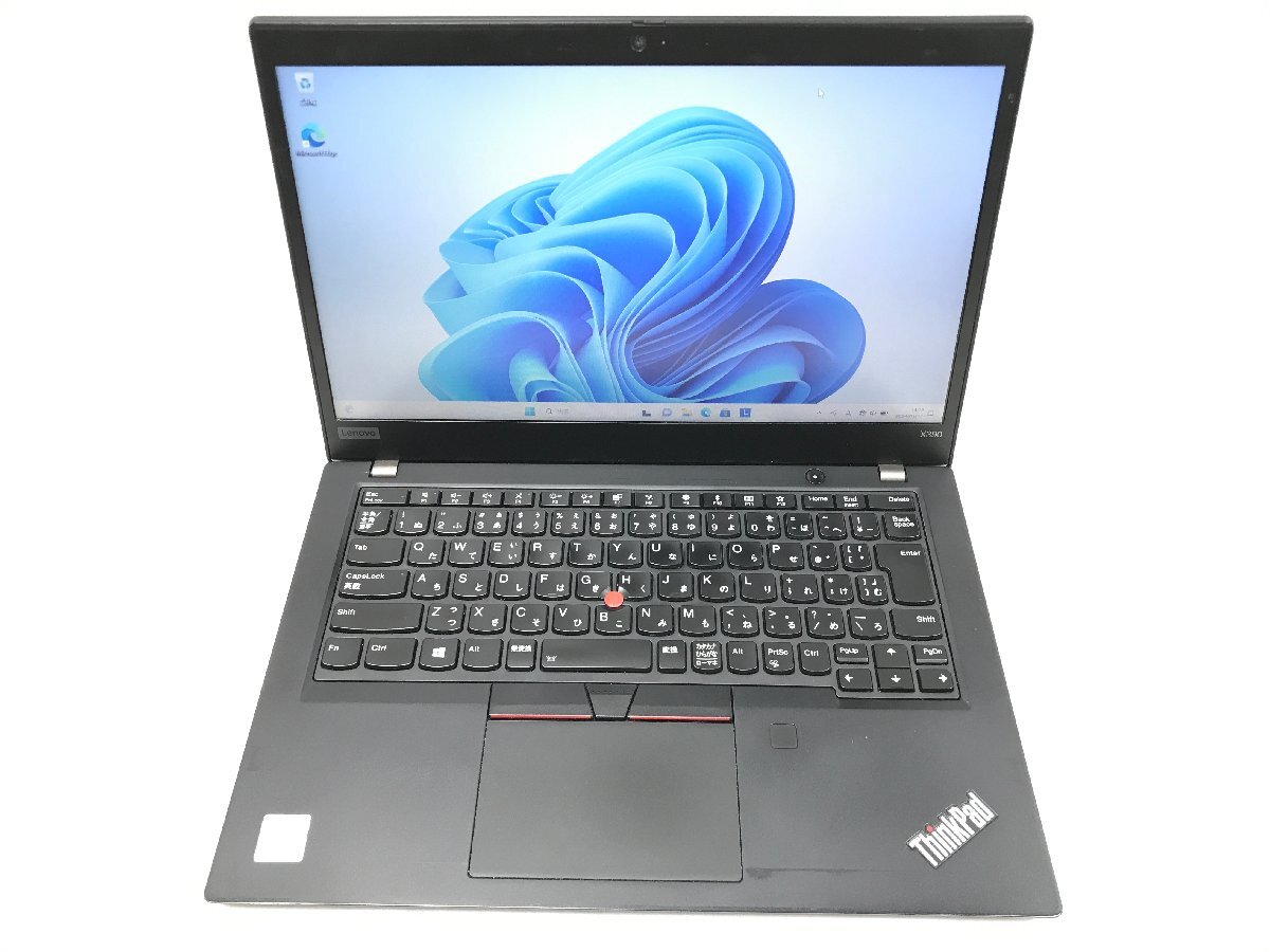 Lenovo レノボ ThinkPad X390 ノートPC 13.3型 Windows11Home i3 8145U 2.10GHz 4GB SSD128GB TP00106A　電源コード Y05105S_画像3