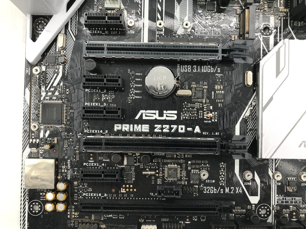ASUS エイスース PRIME Z270-A マザーボード ATXモデル CPU Celeron G4400 コンピュータパーツ セット売り ジャンク 04083MA_画像2