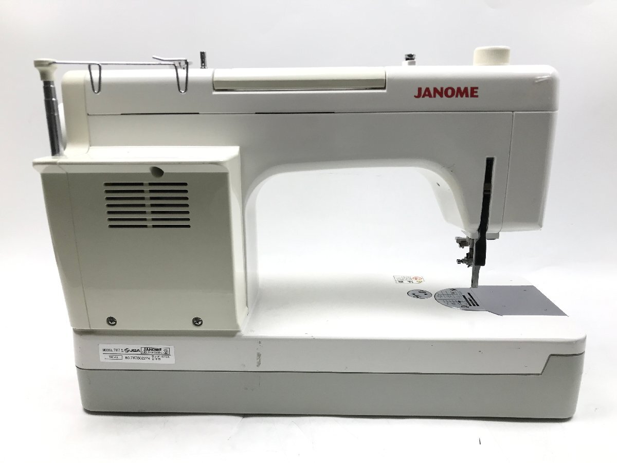 JANOME ジャノメ 780HX 767型 高速直線ミシン 工業用ミシン 職業用ミシン ハンドメイド ハンドクラフト 手芸 ジャンク Y05123N_画像4