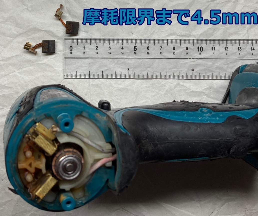 マキタ makita 14.4V インパクトドライバ TD131D マキタブルー 本体のみ 稼働品 下穴開け等のサブ機にどうですか？_画像7