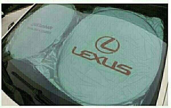 送料無料！車内の暑さ対策に！かっこいい！LEXUS：レクサスロゴ サンシェード 安心の国内発送！　LS460　GS300　IS　LS600