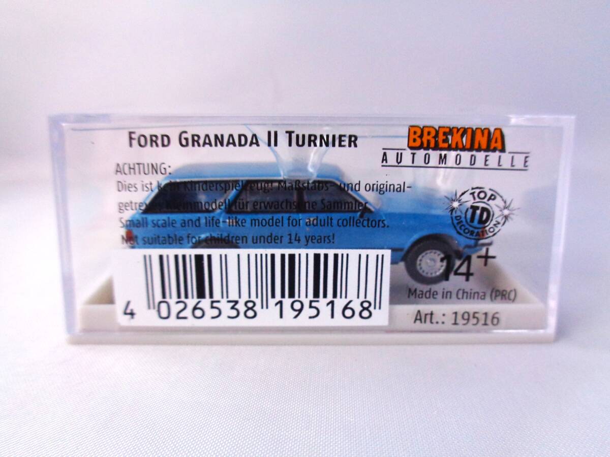 BREKINA　ブレキナ　1/87　FORD GRANADA Ⅱ TURNIER　フォード グラナダ　Art.19516_画像2