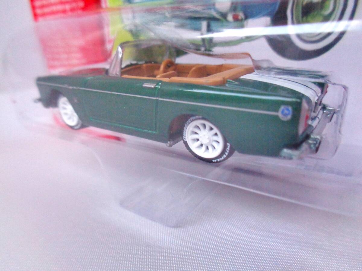 ◆JOHNNY LIGHTNING　ジョニーライトニング　1/64　1965 Sunbeam Tiger　Metallic Dark Green　サンビーム タイガー_画像3