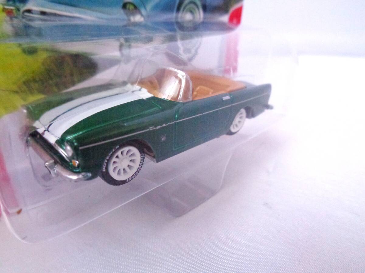 ◆JOHNNY LIGHTNING　ジョニーライトニング　1/64　1965 Sunbeam Tiger　Metallic Dark Green　サンビーム タイガー_画像2