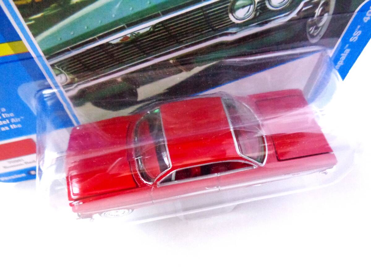 ◆JOHNNY LIGHTNING　ジョニーライトニング　1/64　1961 Chevy Impala SS 409　Roman Red　シェビー インパラ　ロマンレッド_画像4