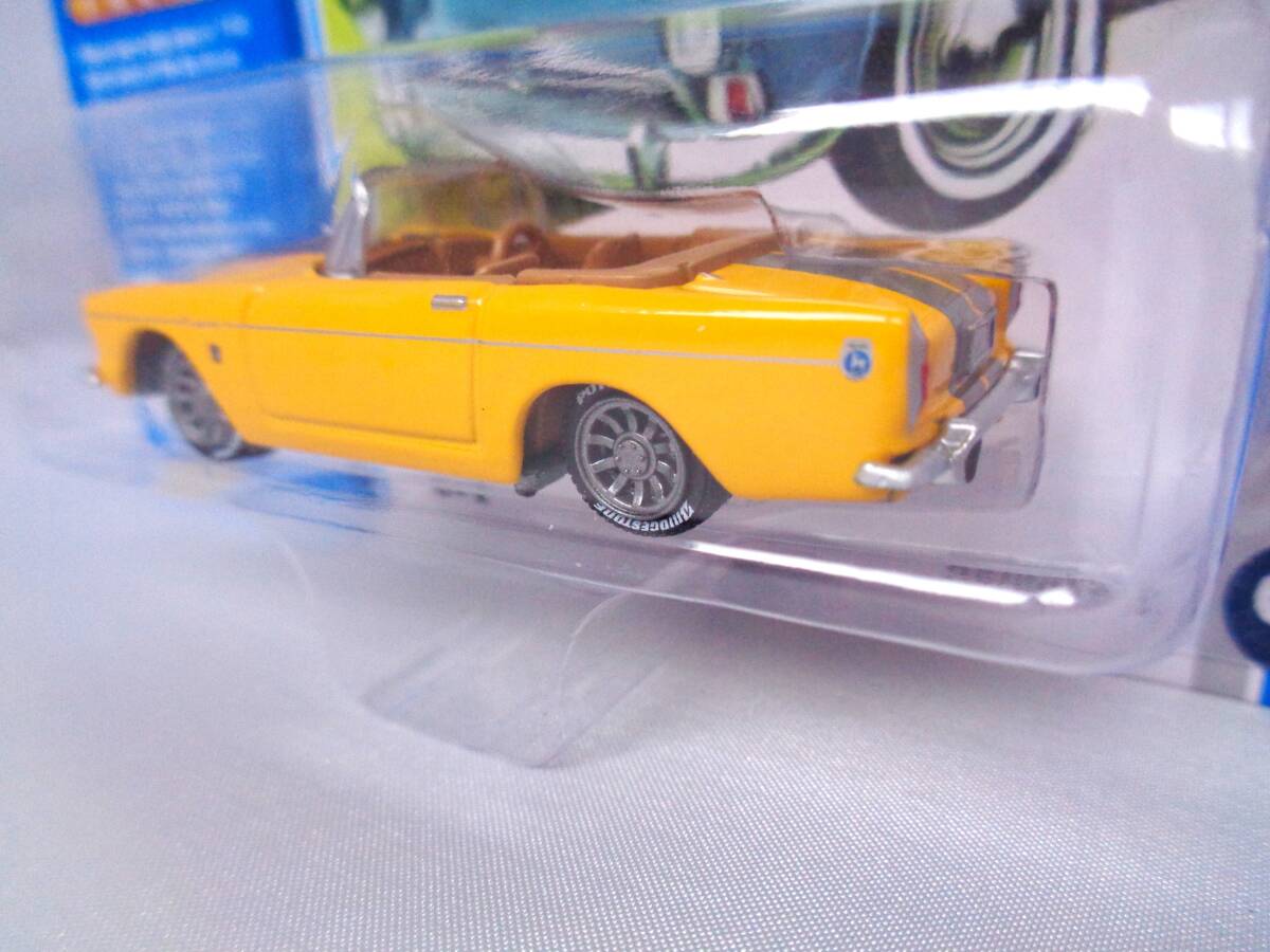 ◆JOHNNY LIGHTNING　ジョニーライトニング　1/64　1965 Sunbeam Tiger　Racing Yellow　サンビーム タイガー_画像3