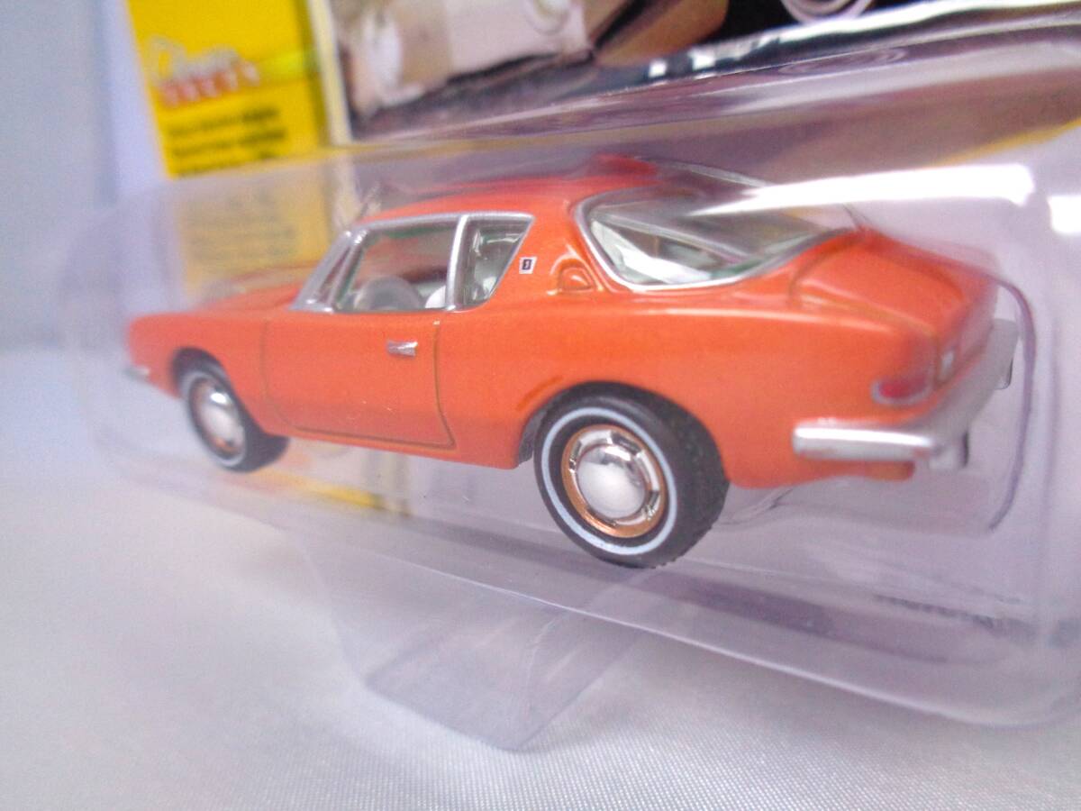 ◆JOHNNY LIGHTNING　ジョニーライトニング　1/64　1963 Studebaker Avanti　Saturn Bronze Firemist　スチュードベーカー_画像3