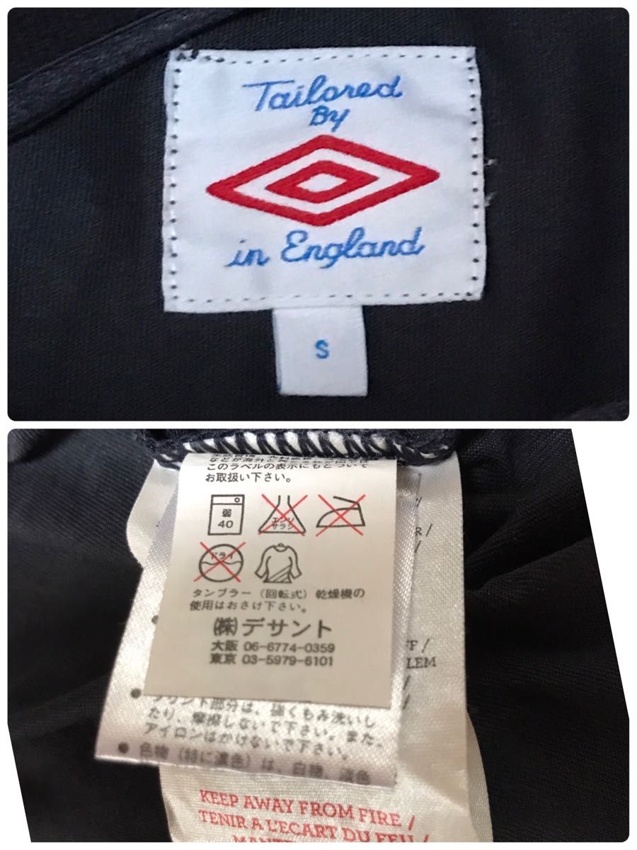 【希少 激レア】アンブロ イングランド代表 サッカー ポロシャツ デサント製 S