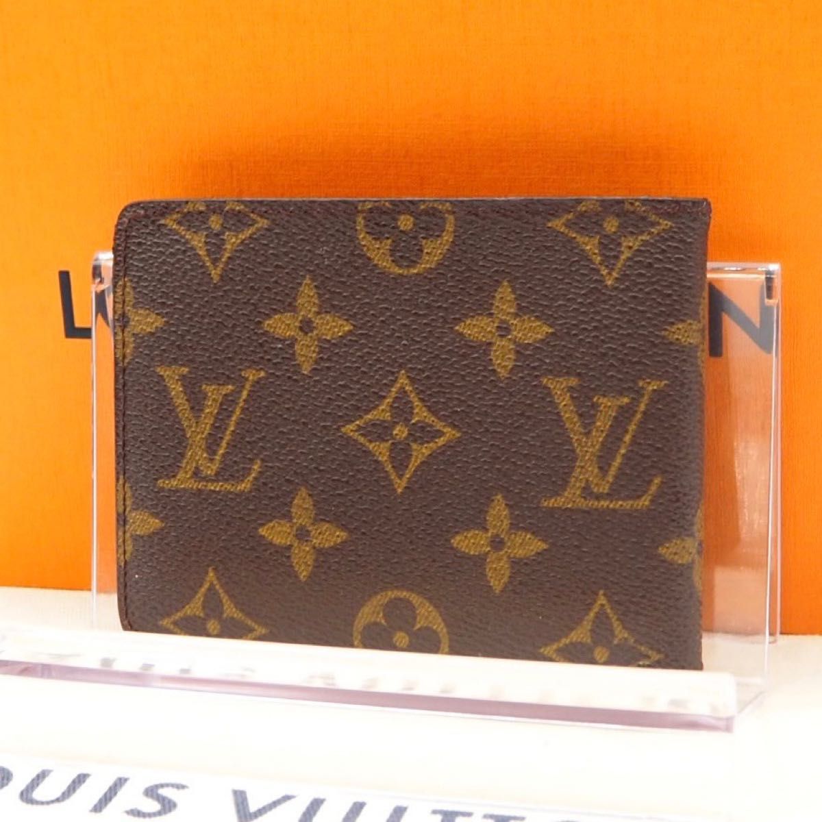 ルイヴィトン LOUIS VUITTON モノグラム カードケース パスケース 二つ折り財布