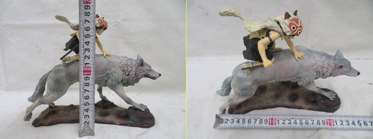 F-352* Princess Mononoke * солнечный * собака бог * фигурка *ko Minica /COMINICA* Studio Ghibli * memorial коллекция?* 2 лошадиные силы * утиль 