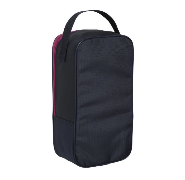 MIZUNO/ Mizuno сумка для обуви Junior темно-синий × розовый 33JM2X03 бесплатная доставка 
