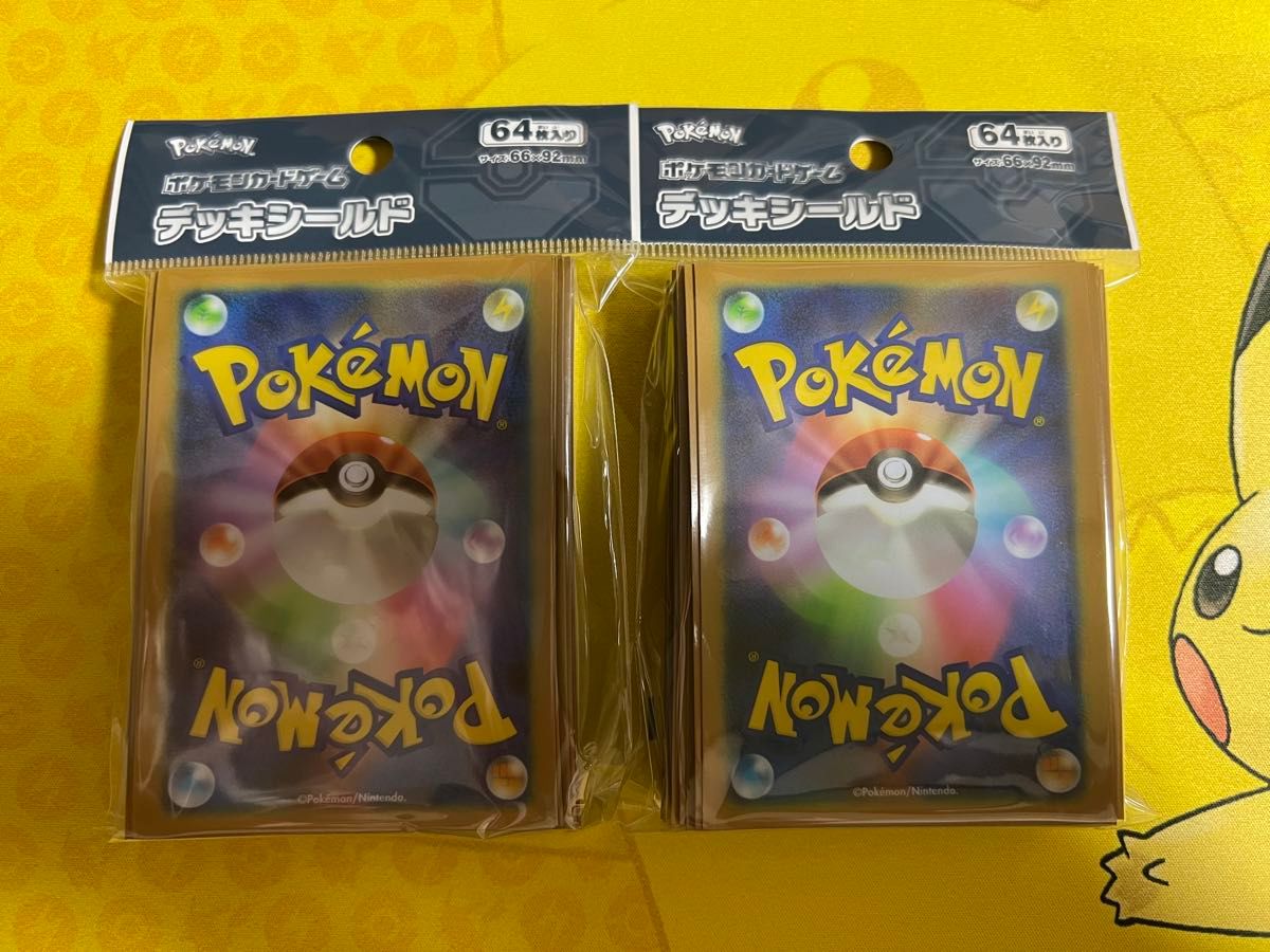 ポケモンカードゲームポケカ デッキシールドポケカデザイン 新品 ポケモンカードゲームポケカ デッキシールドポケカデザイン 新品