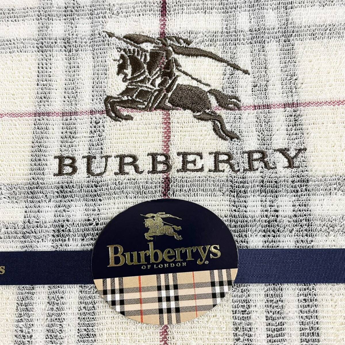  быстрое решение *BURBERRY LONDON Burberry Logo полотенце простыня noba проверка запад река промышленность не использовался новый товар хранение товар хлопок 100%