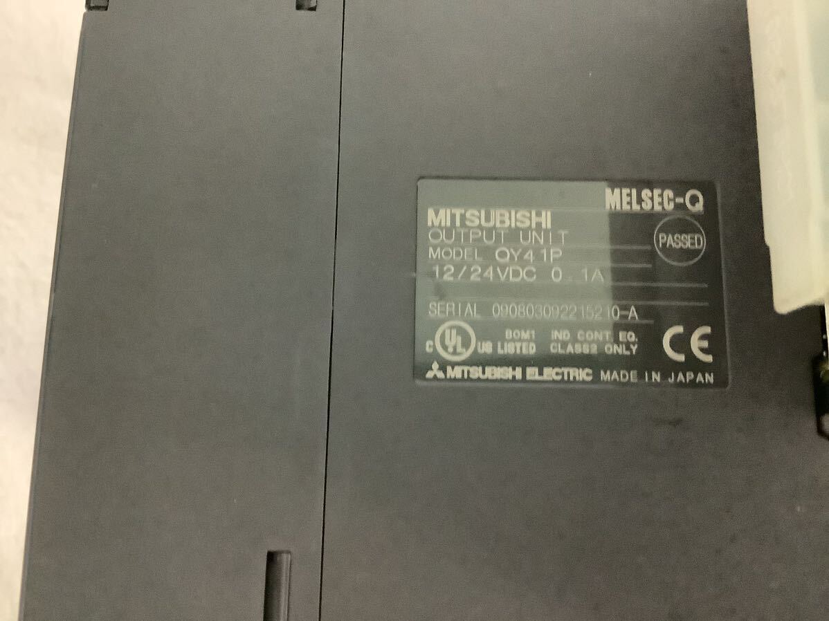 三菱電機 MITSUBISHI MELSEC PLC Q61P ,Q06HCPU,QX41,QY41Px3,QJ61BT11N,QJ71C24N-R2, 中古品_画像8