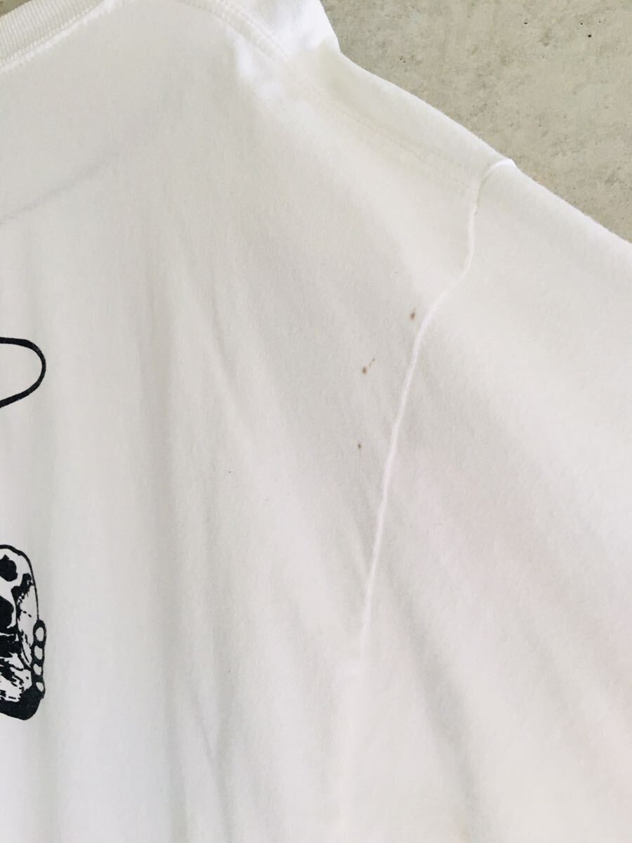 アンダーカバー MAD スカルボーイ ホワイト ロンT 長袖 Tシャツ アンダーカバー MAD スカルボーイ ホワイト ロンT 長袖 Tシャツ