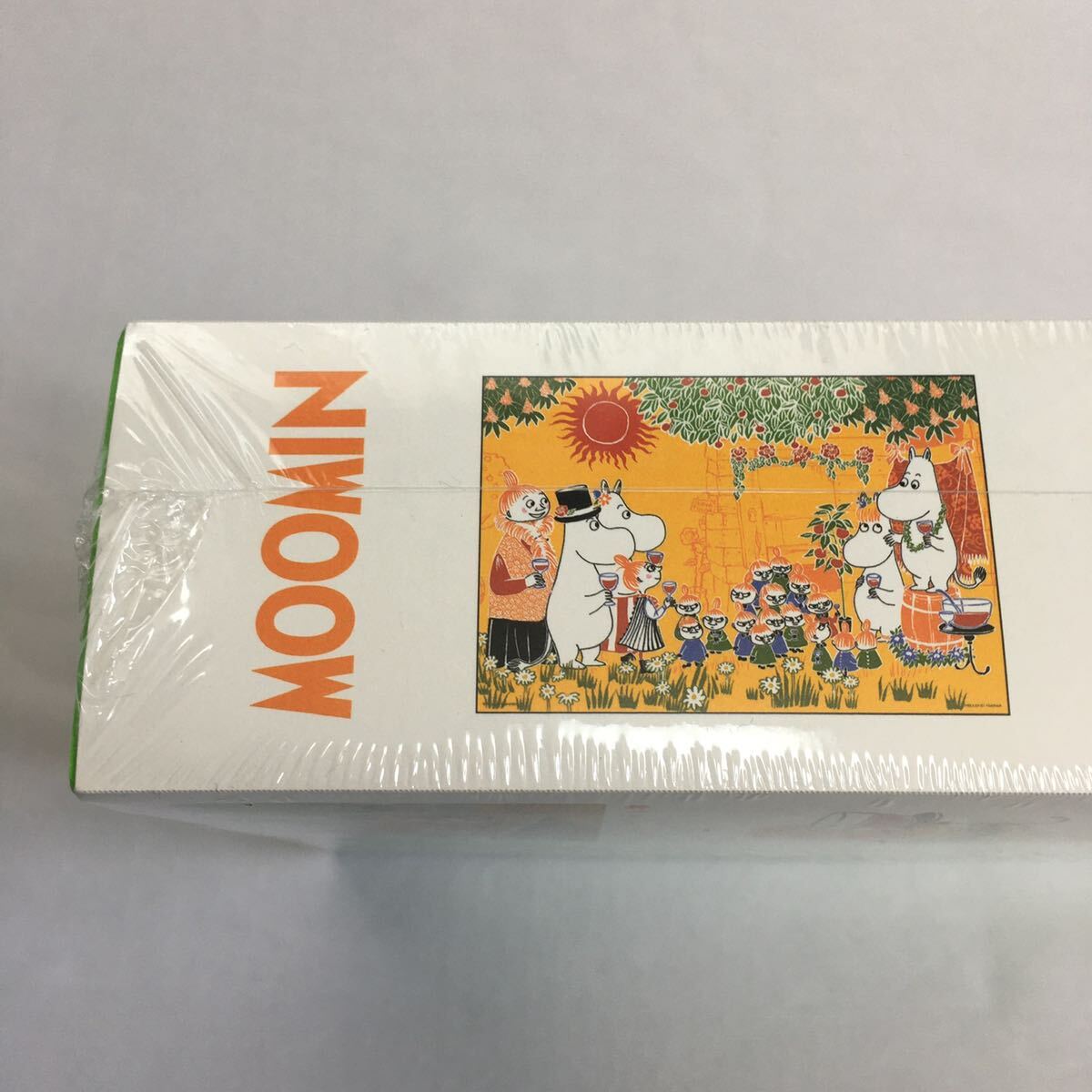 [ 未開封品 ] MOOMIN 216 PIECES PRISM ART JIGSAW PUZZLE 62-18 みんなで乾杯 やのまん ジグソーパズル 廃盤 未使用 パズル 光 キャラ_画像7