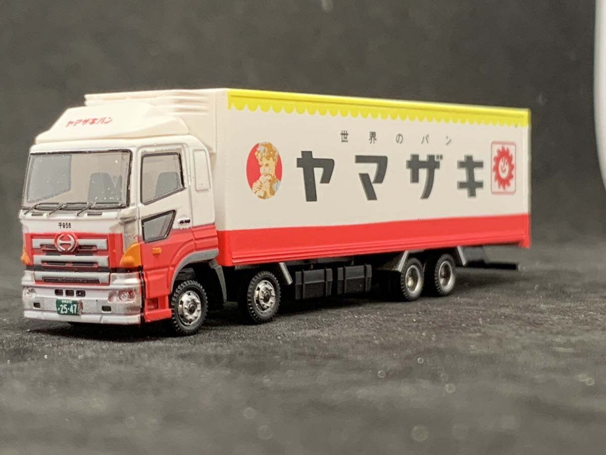 1円〜 トラックコレクション ヤマザキパン トラックセット バラシ 日野プロフィア 大型保冷バン トミーテック A9の画像2