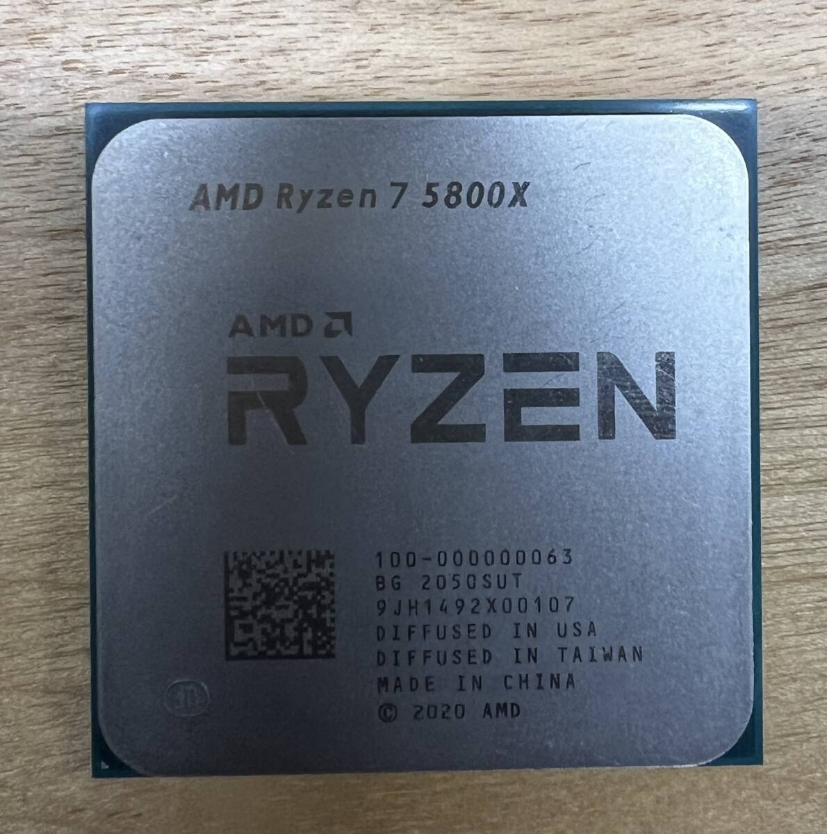 AMD Ryozen 7 5800X_画像3