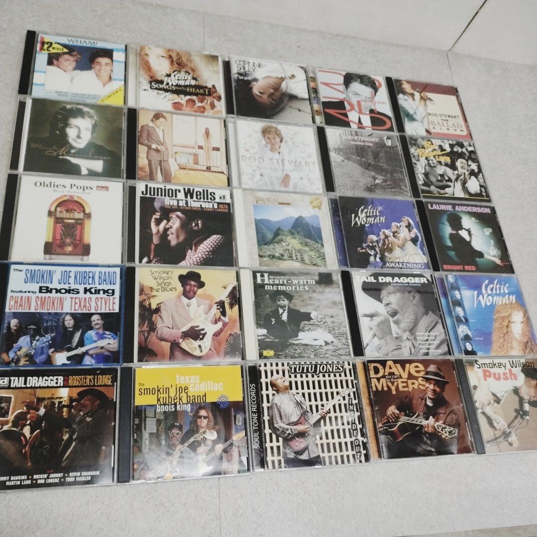 5k1125d3z 計100点 CD 洋楽/ロック ポップ SAM SMITH/QUEEN/THE ROLLING STONES/OASIS/DAVID BOWIE 等 まとめ売り/大量_画像4